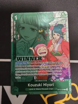 Kouzuki Hiyori (Winner Pack 2026 Vol. 1) OP12-028 One Piece Promotion Cards Foil - Image 1