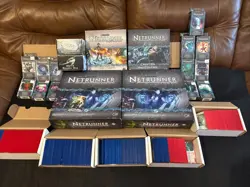 Huge Android Netrunner The Card Game Collection. Organized And Sleeved. - Image 1