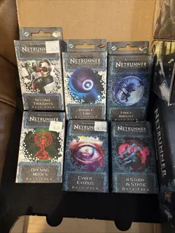 Huge Android Netrunner The Card Game Collection. Organized And Sleeved. - Image 2