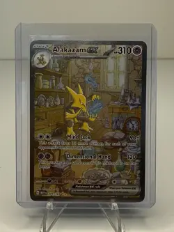 Pokemon Card - Alakazam ex 201/165 Special Illustration Rare - S&V 151 - NM 493 - Image 3