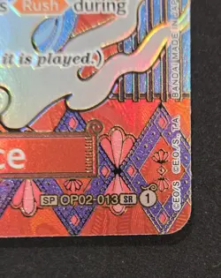 Portgas D. Ace OP02-013 SP (English) One Piece Card Game - Image 4