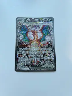 Pokemon TCG Charizard EX Obsidian Flames Holo Card 223/197 - Image 1