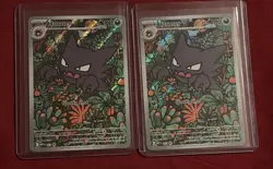 *LOT of 2* Pokemon Haunter AR MEP/027 Promo Card Mega Gengar Deck ENGLISH - Image 1