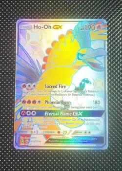 Pokemon TCG Ho-Oh GX SV50/SV94 Hidden Fates Shiny Holo Rare Card - Image 1