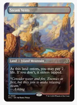 Steam Vents (Borderless) Lorwyn Eclipsed Regular - Image 1