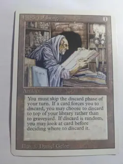 MTG Revised Uncommon Library of Leng HP Free Shipping! - Image 1