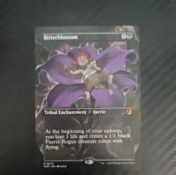 Bitterblossom (Anime Borderless) Wilds of Eldraine: Enchanting Tales Regular - Image 1