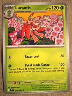 Pokemon Cards: Lurantis 14/182 Uncommon Regular | Destined Rivals - Pokemon TCG - Image 1