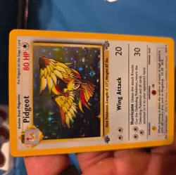 ✅ Pokemon Pidgeot 8 /64 Jungle Holo 1st Edition Vintage *WoTc* ✅ Great Condition - Image 2
