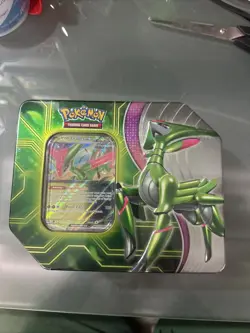*NEW SEALED* Pokemon TCG: Paradox Destinies Iron Leaves ex Tin - Image 1