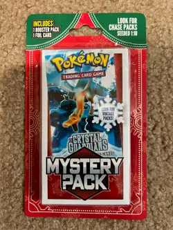 Pokemon Mystery Pack Sealed Seeded 1:10. EX Crystal Guardians/Vintage Packs - Image 1