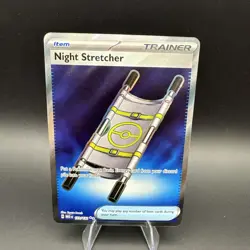 Night Stretcher 173/132 Ultra Rare Trainer Full Art - Pokemon Mega Evolution TCG - Image 1
