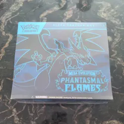Pokemon TCG Mega Evolution Phantasmal Flames Elite Trainer Box ETB NEW/Sealed - Image 1
