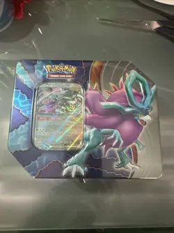 POKEMON TCG Paradox Clash TIN: Walking Wake EX - New & Sealed - Image 1