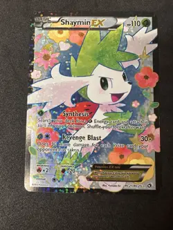 Shaymin EX (RC21/RC25) 20213 Pokemon Legendary Treasures Radiant Collection HP!! - Image 1