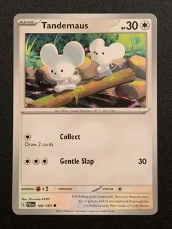 Tandemaus | 166/193 | Common | Scarlet & Violet - Paldea Evolved | Pokemon TCG - Image 1