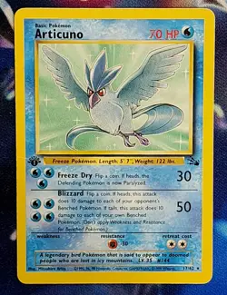Pokemon - 1st Edition - Articuno - 17/62 - Fossil - HP - Wotc - Image 1