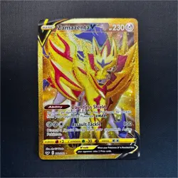 Pokemon Zamazenta V 212/202 Sword & Shield Secret Rare Full Art Holo 230HP - Image 1