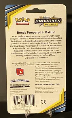 Pokemon Unbroken Bonds Eevee Checklane Blister Pack (Charizard & Reshiram Art) - Image 2