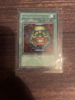 Yu-Gi-Oh Pot of Greed LOB-119 1st Edition Lightly Played - Image 1