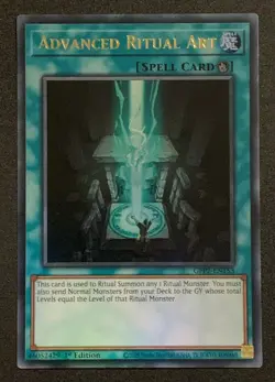 Advanced Ritual Art | GFP2-EN153 | Ultra Rare | 1st Edition | YuGiOh TCG - Image 1