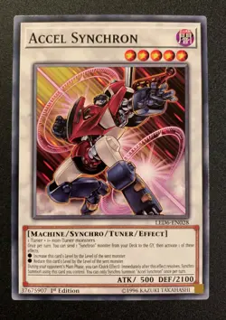 Accel Synchron - LED6-EN028 - Common - 1st Edition - YuGiOh TCG - Image 1