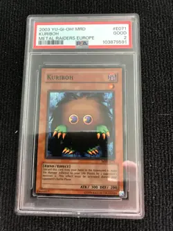 Kuriboh MRD-071 YuGiOh Metal Raiders PSA 2 - Image 1