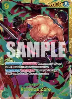 Roronoa Zoro - OP06-118 Premium Booster -The Best- Vol. 2 One Piece - Image 2