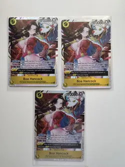 One Piece TCG Boa Hancock OP14-112 SR X3 - Image 1