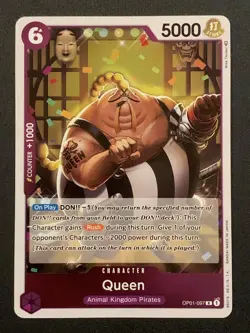 Queen | OP01-097 R | Purple | Romance Dawn | One Piece TCG - Image 1