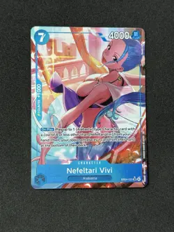 One piece TCG EB04-025 Nefeltari Vivi Alternate Art - OP14 The Azure Sea’s Seven - Image 1