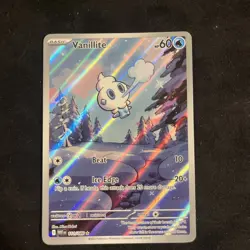 Pokemon TCG Vanillite White Flare Illustration Rare 111/086 - pack fresh - Image 1
