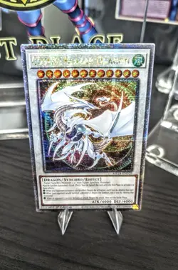 Yu-Gi-Oh! Cosmic Blazar Dragon MP24-EN029 Quarter Century Secret rare - Image 1