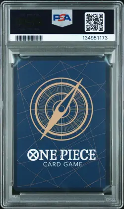 2024 ONE PIECE JPN OP08-TWO LEGENDS MANGA ALTERNATE ART SILVERS RAYLEIGH PSA 10 - Image 2