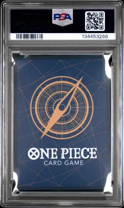 2024 ONE PIECE JPN OP08-TWO LEGENDS MANGA ALTERNATE ART SILVERS RAYLEIGH PSA 10 - Image 2