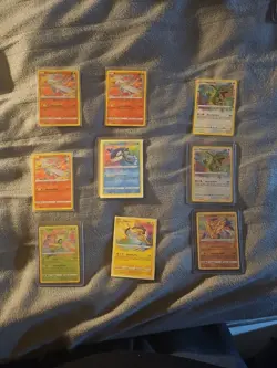 Pokemon TCG Card Lot Bundle 9 Cards Amazing Rares Holos - Image 1