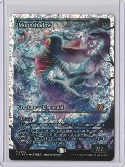 MOONSHADOW - MTG Lorwyn Eclipsed - FRACTURE FOIL Mythic Creature Card - Image 1