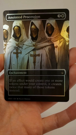 Anointed Procession FOIL Proxy Playtest Card with Fantasy Custom Art - Image 2