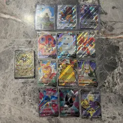 Lot Of Pokemon V Cards And Vmax Lot Of 13 Cards - Image 1