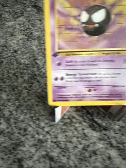 Pokemon TCG Gastly Fossil, 1st Edition Uncommon Card 33/62 - Image 5