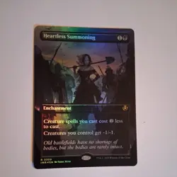 Heartless Summoning (Borderless) #309 (Foil) NM Innistrad Remastered Magic MTG - Image 1