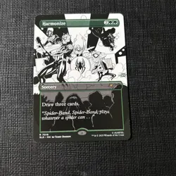 Harmonize Spider-Man Secret Lair Mtg Magic The Gathering Non-Foil - Image 1