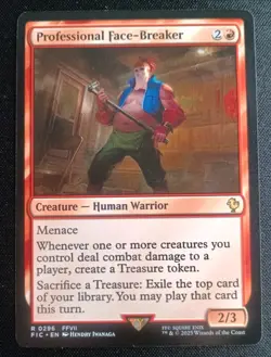 MTG Final Fantasy - Professional Face Breaker - Rare - Image 1