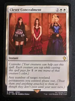 MTG Final Fantasy - Clever Concealment - Rare - Image 1