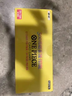One Piece 500 Years In The Future Booster Box OP-07 NO SHRINK WRAP - Image 2