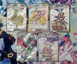 Pokemon Full Art Textured Holo Lot Of 5 NM - Image 1
