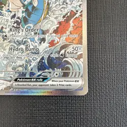 Pokemon TCG Scarlet and Violet Black Star Promo Kingdra EX 131 NM - Image 4