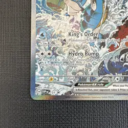 Pokemon TCG Scarlet and Violet Black Star Promo Kingdra EX 131 NM - Image 5