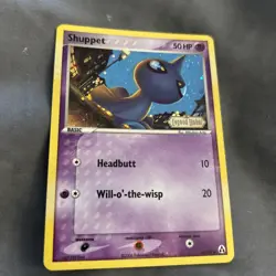 Pokemon TCG Shuppet 63/92 EX Legend Maker Reverse Holo Stamped Card - Image 1