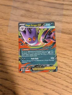 Mega Gengar EX 56/094 - Ultra Rare - Phantasmal Flames - Mint Pokemon Card - Image 1